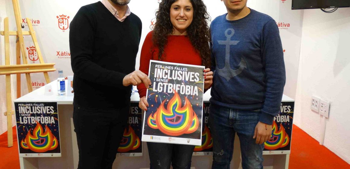 Campanya per la normalització i contra la LGTBIfòbia a les Falles de Xàtiva