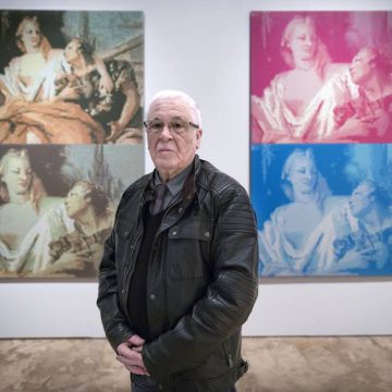 Rafael Armengol porta a Gandia una sèrie inspirada en el pintor barroc Giambattista Tiepolo