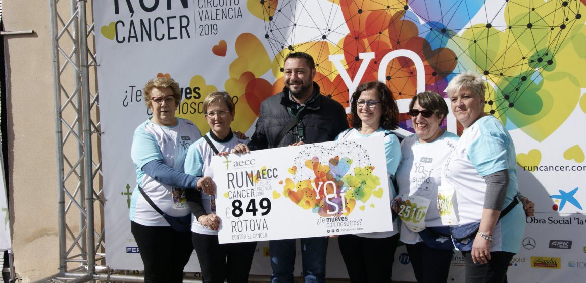 Ròtova recull més de 800 euros en la Run Càncer