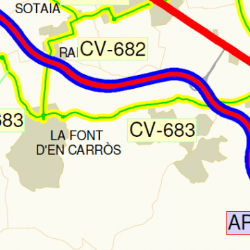 El camí la Font a Oliva passa a ser de la Diputació de València