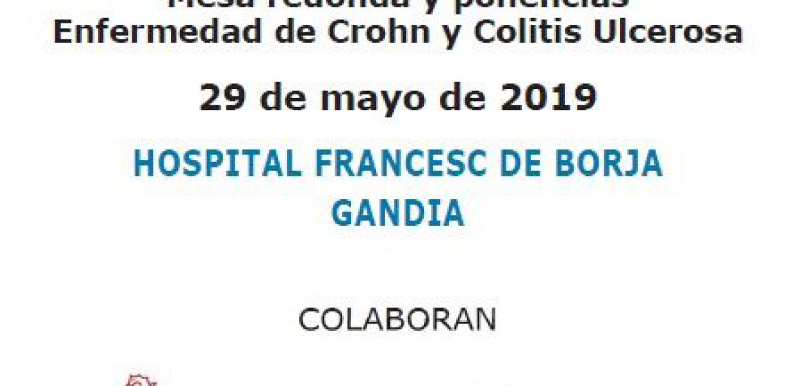 L’hospital Francesc de Borja de Gandia acull una jornada sobre la malaltia de Crohn i Colitis Ulcerosa
