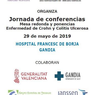 L’hospital Francesc de Borja de Gandia acull una jornada sobre la malaltia de Crohn i Colitis Ulcerosa