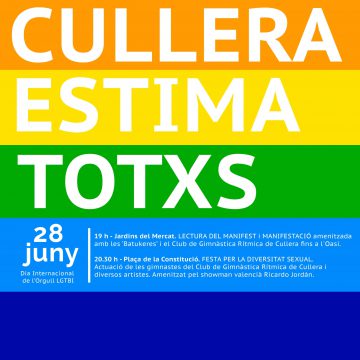 Cullera reclama igualtat en la segona manifestació per a l’Orgull LGTBI
