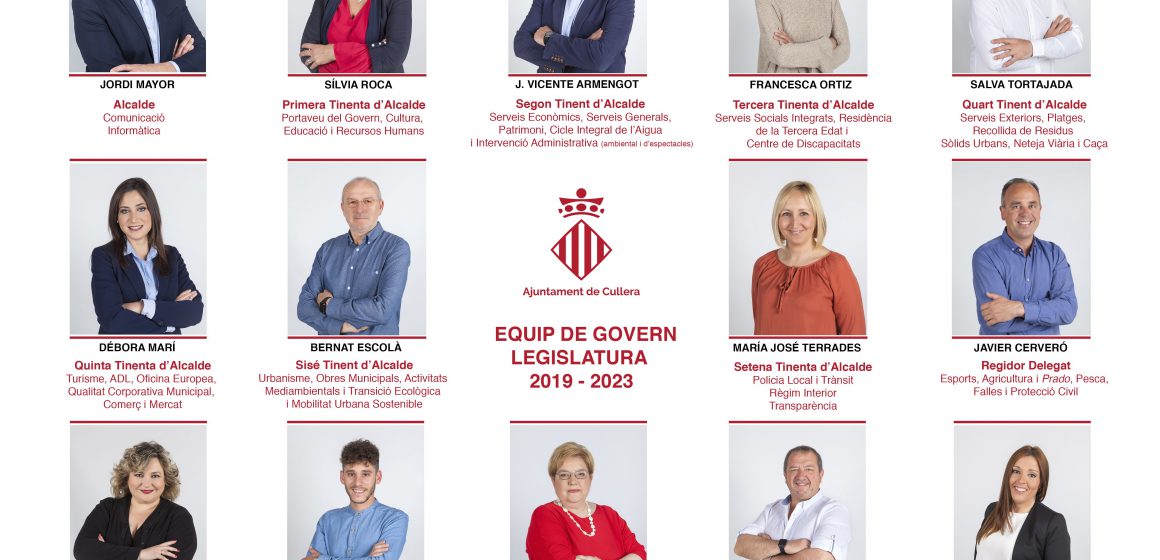 Jordi Mayor dóna a conéixer el nou equip de govern de Cullera