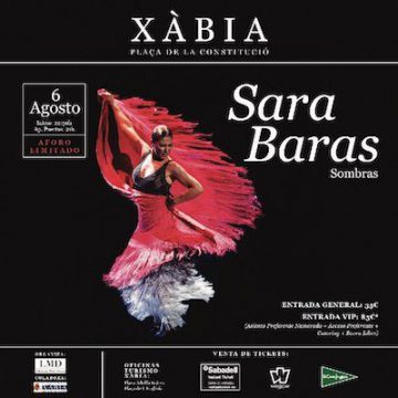 Sara Baras actua a Xàbia