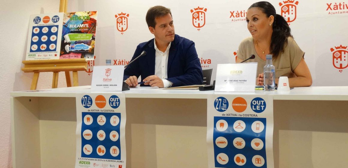 Xàtiva albergarà la 27º edició de la Fira Outlet amb més de 60 expositors
