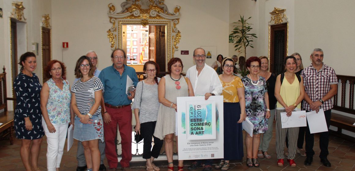 Quarta edició de la campanya «Este comerç sona a Art» a Alzira