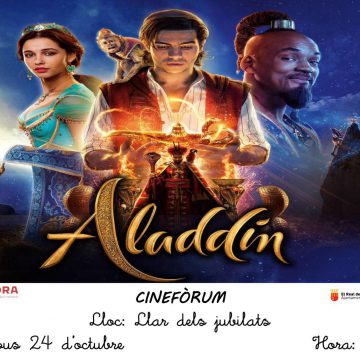 El Real de Gandia projecta la pel·lícula Aladdín
