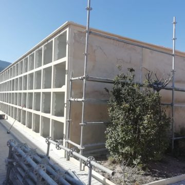 El Cementeri Sant Antoni Abat d’Alcoi s’amplia en 128 nínxols més