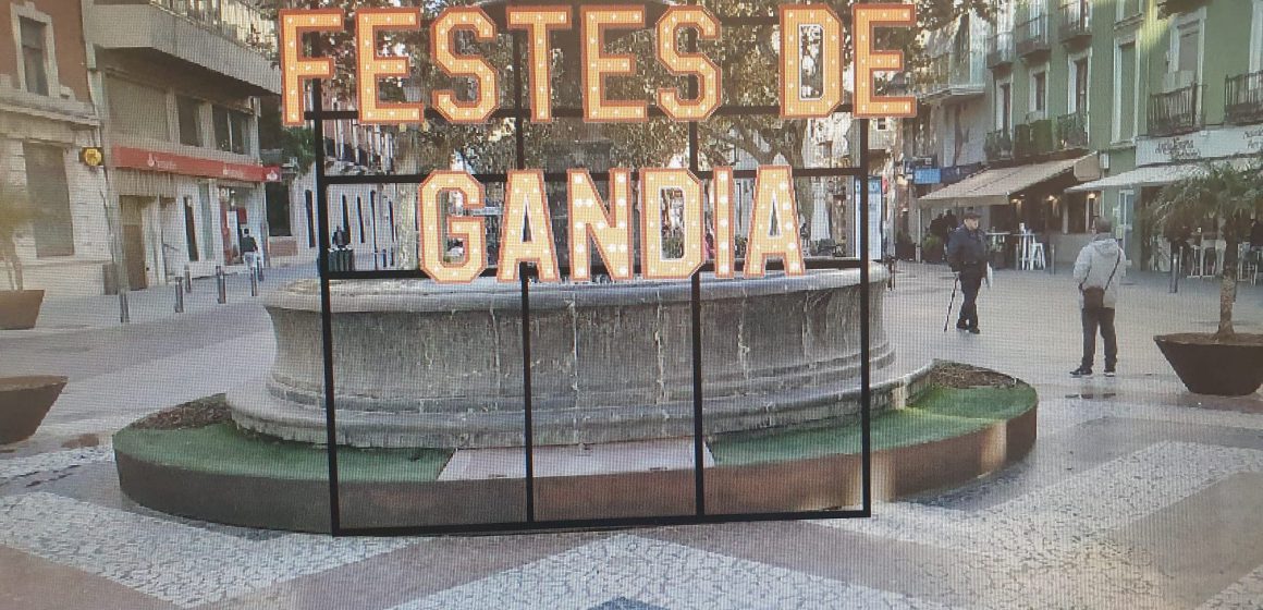 Gandia tindrà dues festes en Cap d’Any i catifes de llum nadalenca al centre