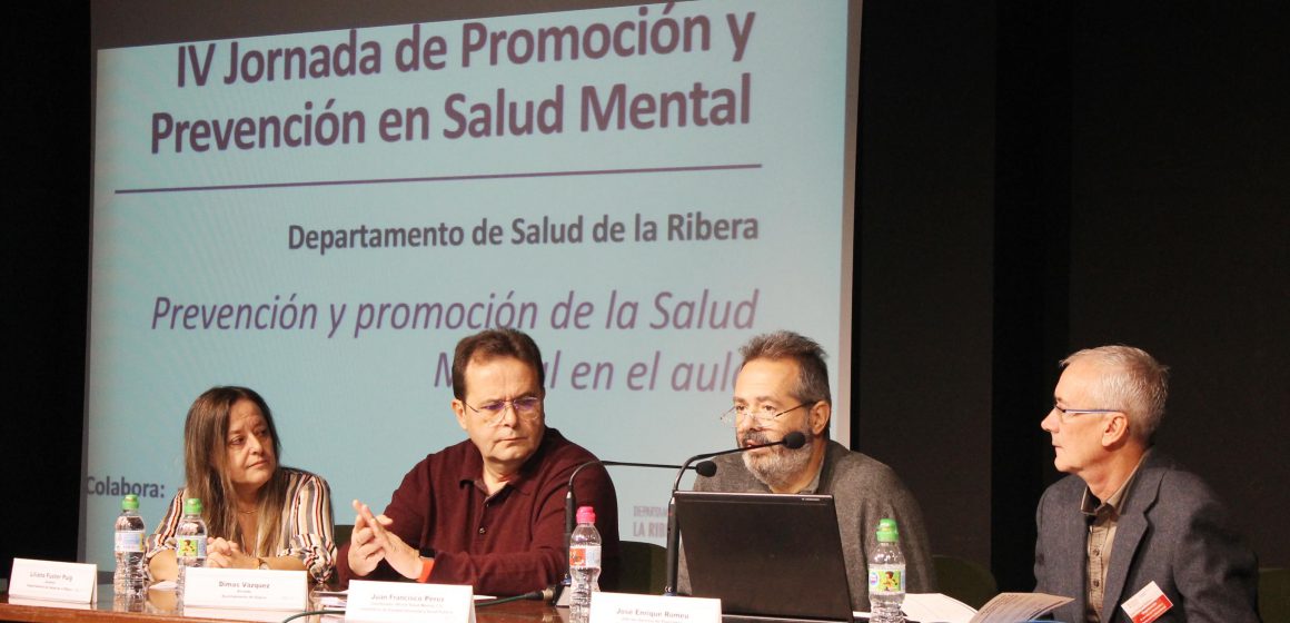 El Departament de Salut de la Ribera celebra la seua IV Jornada de Promoció i Prevenció en Salut Mental