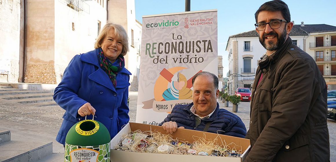 Els Moros i Cristians d’Albaida reciclen 12.950 envasos de vidre durant les festes