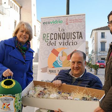 Els Moros i Cristians d’Albaida reciclen 12.950 envasos de vidre durant les festes