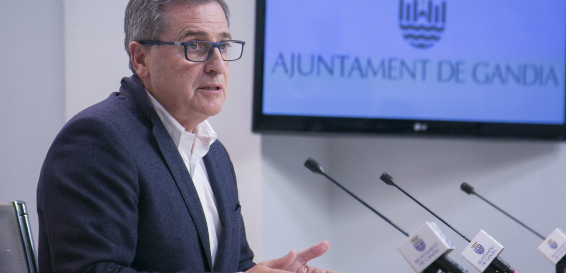 Gandia redueix els impostos un 9% des de 2016 i no pujarà l’IBI en 2020