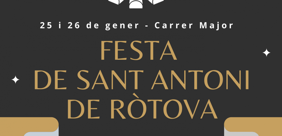 Ròtova celebra la festa de Sant Antoni