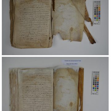 L’Arxiu Municipal d’Alcoi restaura dos dels seus documents més antics