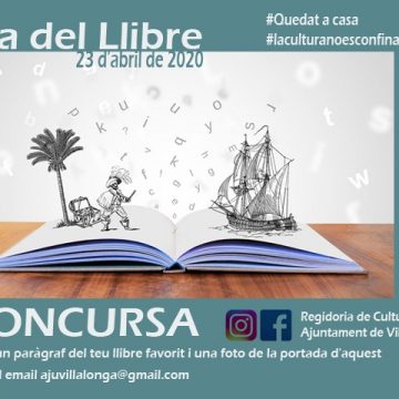 Vilallonga celebra el Dia del Llibre amb un concurs literari