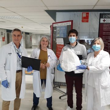 L’Hospital de Xàtiva permet a les famílies entregar objectes personals als ingressats