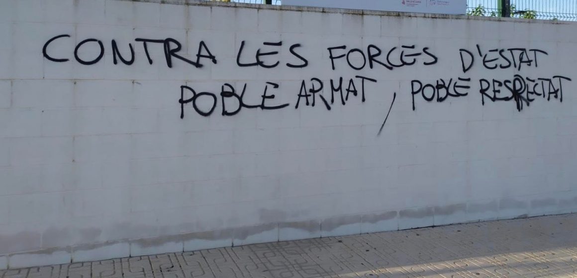 L’Equip de Govern de Palma de Gandia denúncia i condemna pintades vandàliques al municipi