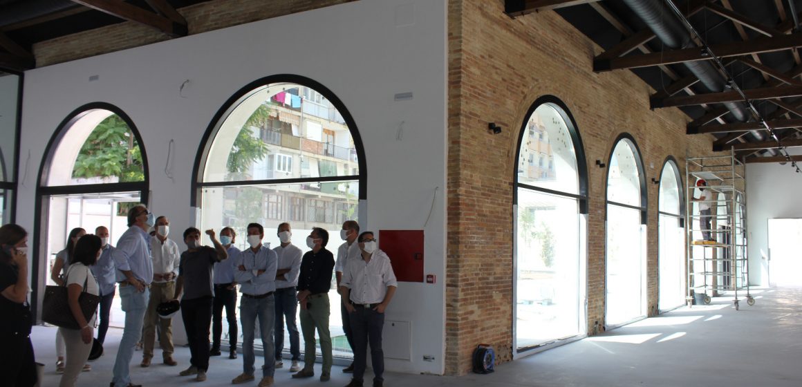 L’edifici principal del Museu del Textil de la Comunitat Valenciana a Ontinyent estarà a punt aquest mes de juliol