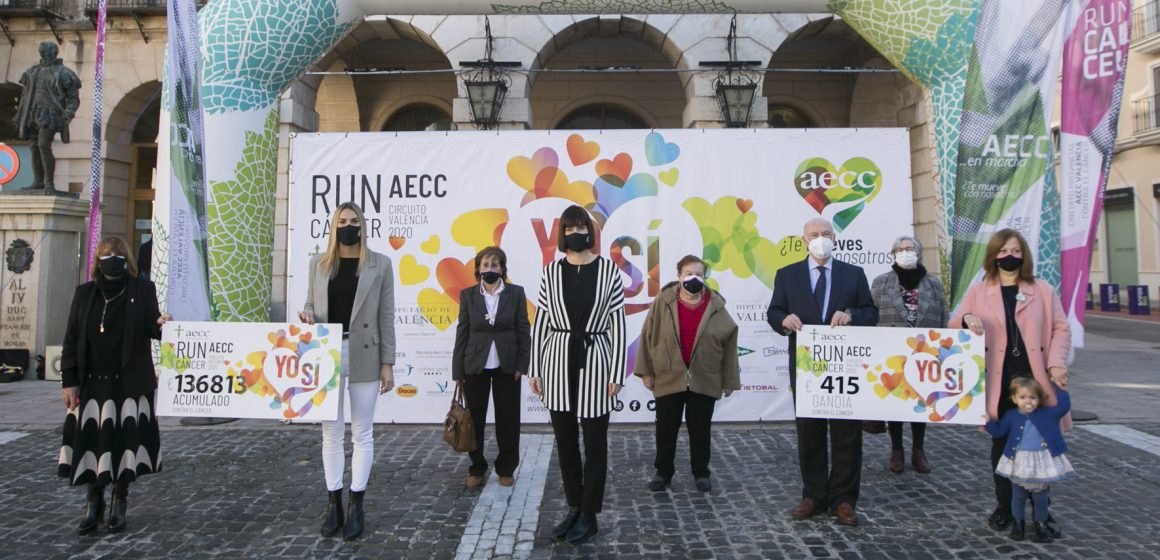 Gandia col·labora un any més amb la AECC a través de la ‘Run Càncer 2020’