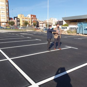 Sueca obri un nou aparcament públic junt a l’edifici de la Policia Local