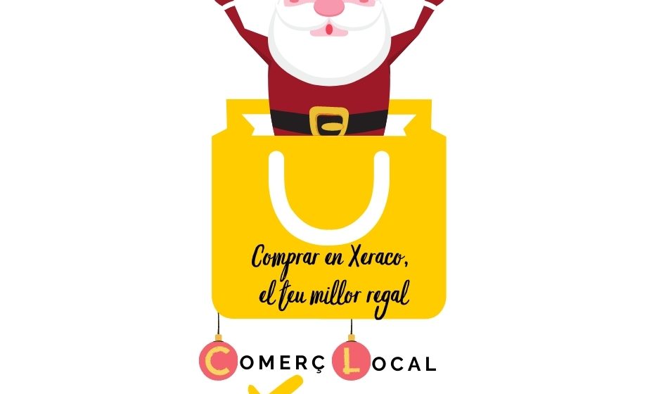 La Campanya de Nadal del Comerç Local de Xeraco ofereix 600 euros en premis