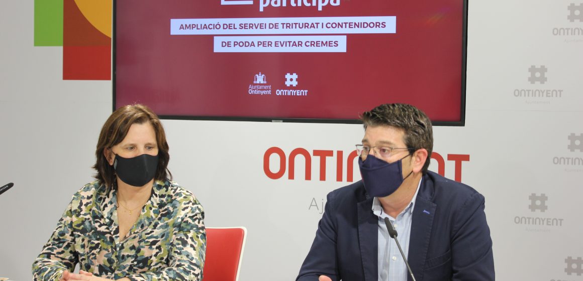 L’Ajuntament d’Ontinyent reforça les alternatives a les cremes atenent una petició ciutadana votada a «Ontinyent Participa»
