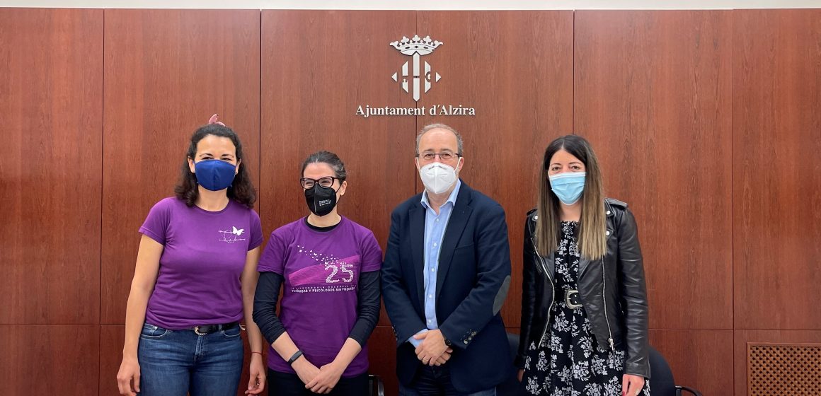Alzira donarà suport a les víctimes del COVID amb el conveni amb Psicòlegs sense Fronteres