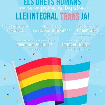 Sueca commemorarà el Dia LGTBIQ+ amb una variada oferta d’activitats