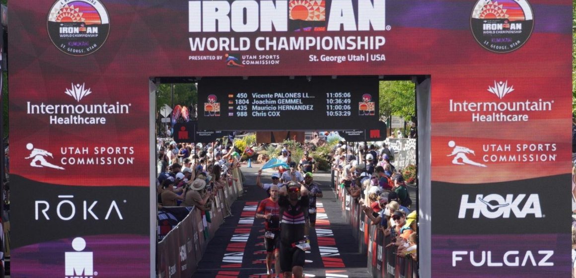 El triatleta de Bellreguard Vicente Palonés acaba amb èxit el Mundial d’Ironman als Estats Units