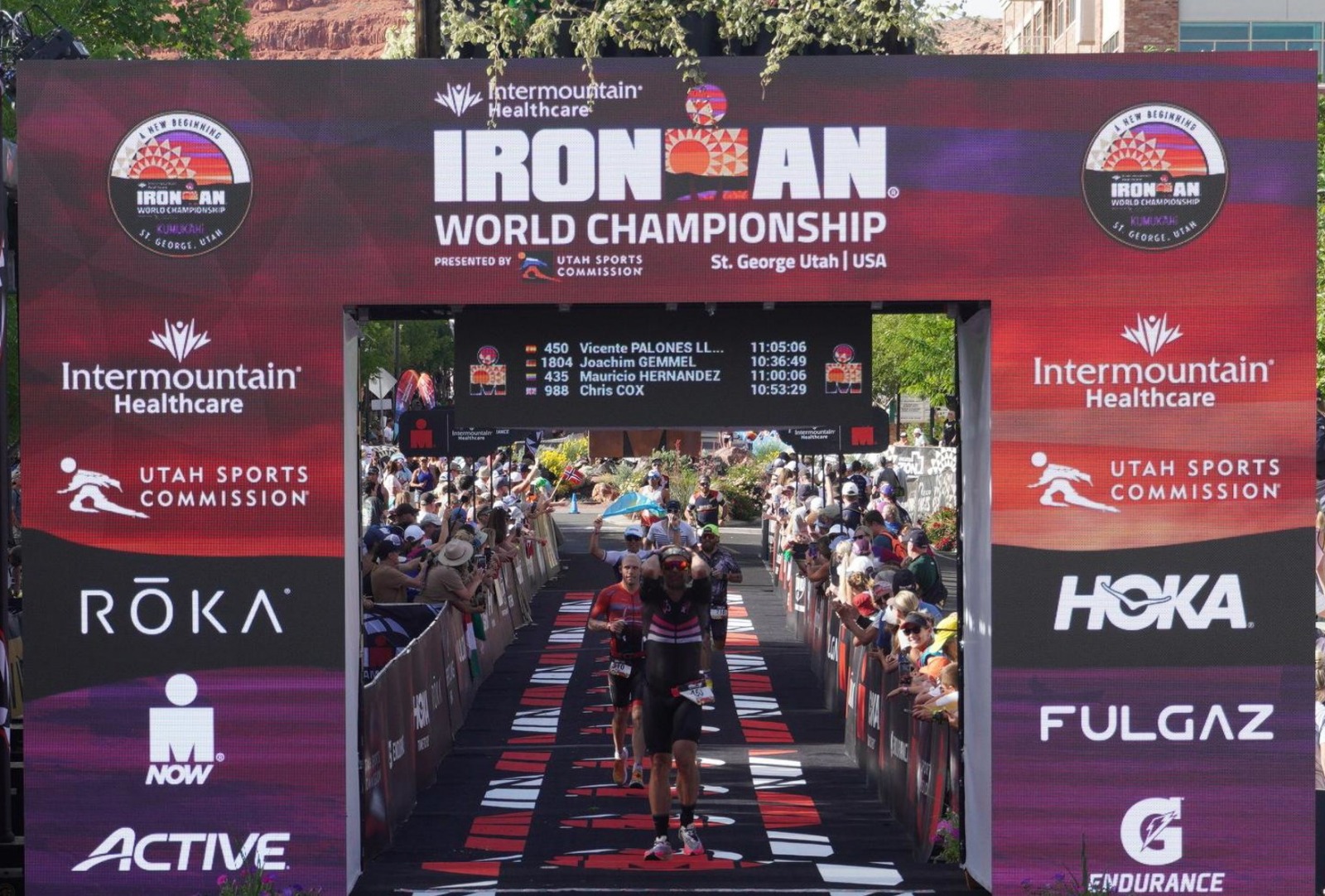 El triatleta de Bellreguard Vicente Palonés acaba amb èxit el Mundial d’Ironman als Estats Units