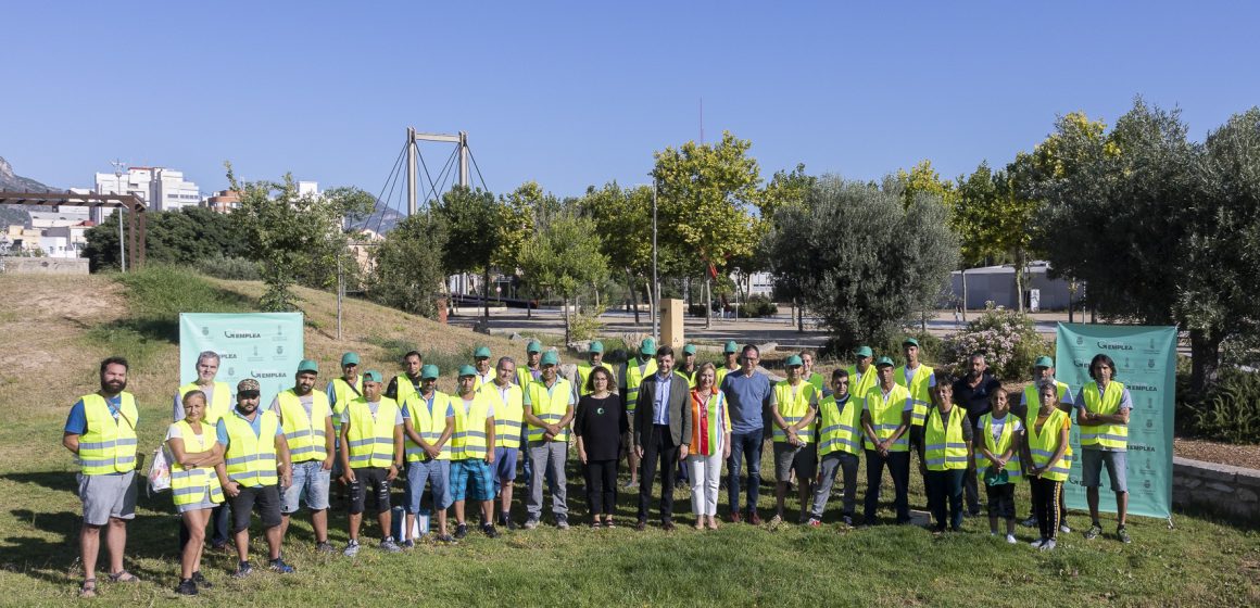 Gandia contracta trenta persones gràcies a una ajuda del SEPE per millorar els espais verds