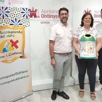 L’Ajuntament d’Ontinyent i Ecovidrio fomentaran el reciclatge durant les festes de Moros i Cristians