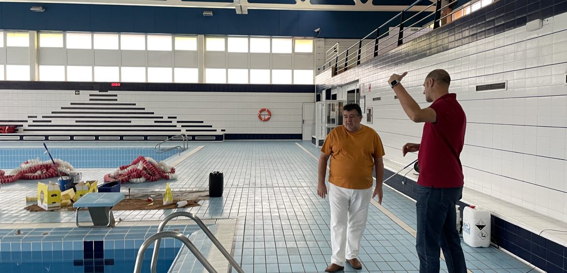 La piscina coberta d’Alzira a punt per a començar la nova temporada