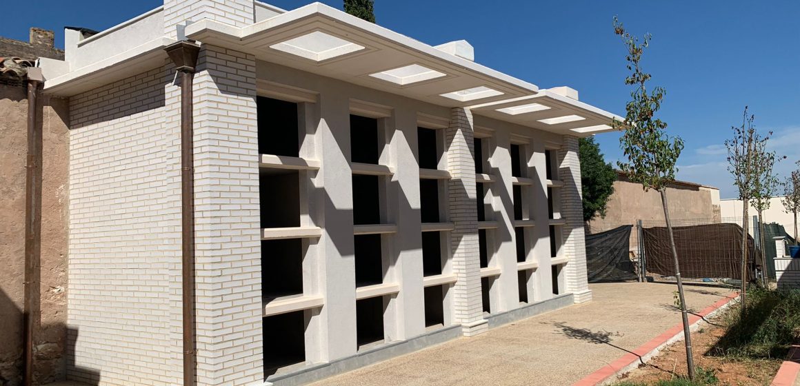 Alzira amplia el cementeri municipal amb nínxols prefabricats i més sostenibles