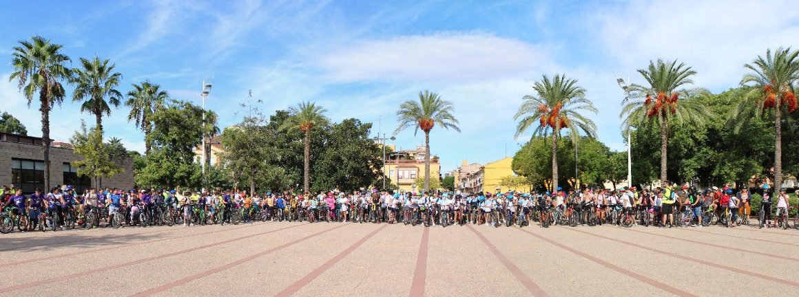 Carcaixent se suma amb una Bicicletada a la Setmana Europea de la Mobilitat