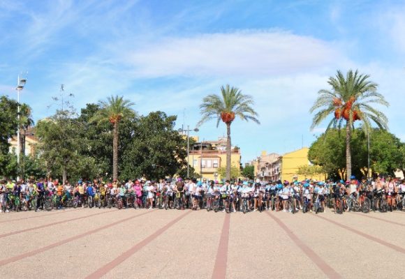 Carcaixent se suma amb una Bicicletada a la Setmana Europea de la Mobilitat