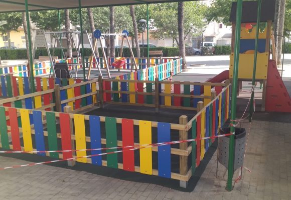 El Parc de la Llibertat de Real ja té una zona de jocs infantils de 0 a 3 anys