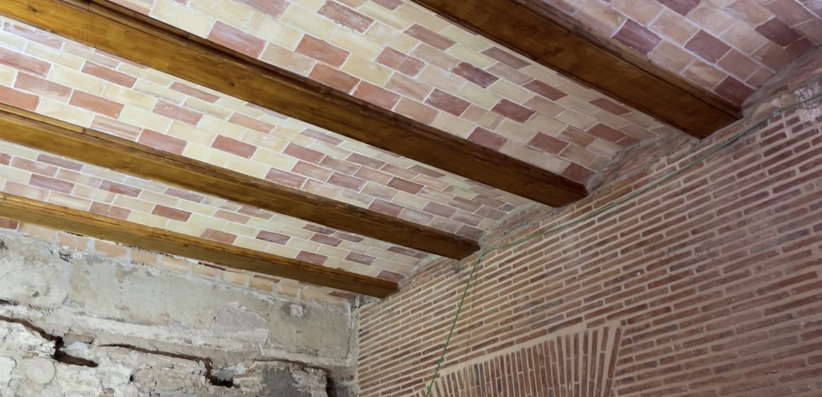 Alzira recupera els sostres de l’emblemàtic Palau de Casassús