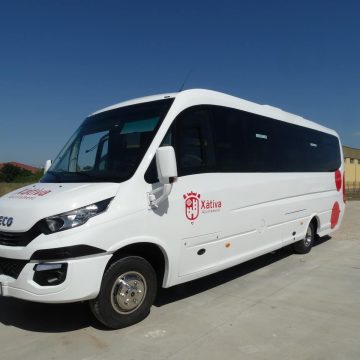 El nou servei de bus urbà de Xàtiva ja està en marxa
