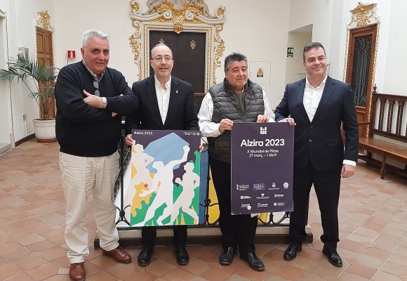 Alzira es prepara per a rebre el X Mundial de Pilota