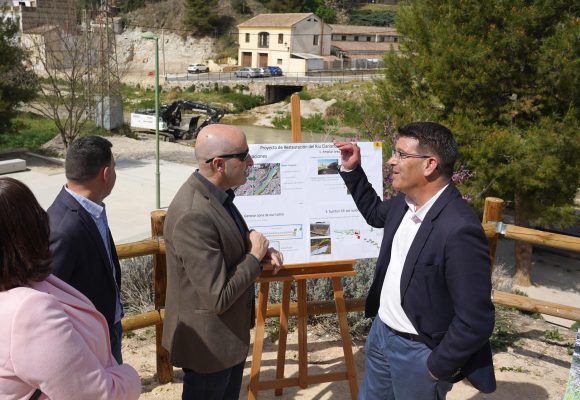 La Confederació Hidrogràfica del Xúquer destinarà més de 600.000 euros per al parc fluvial en el barri de la Cantereria d’Ontinyent