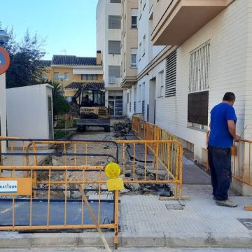 Miramar inicia la reurbanització de la plaça Nou d’Octubre